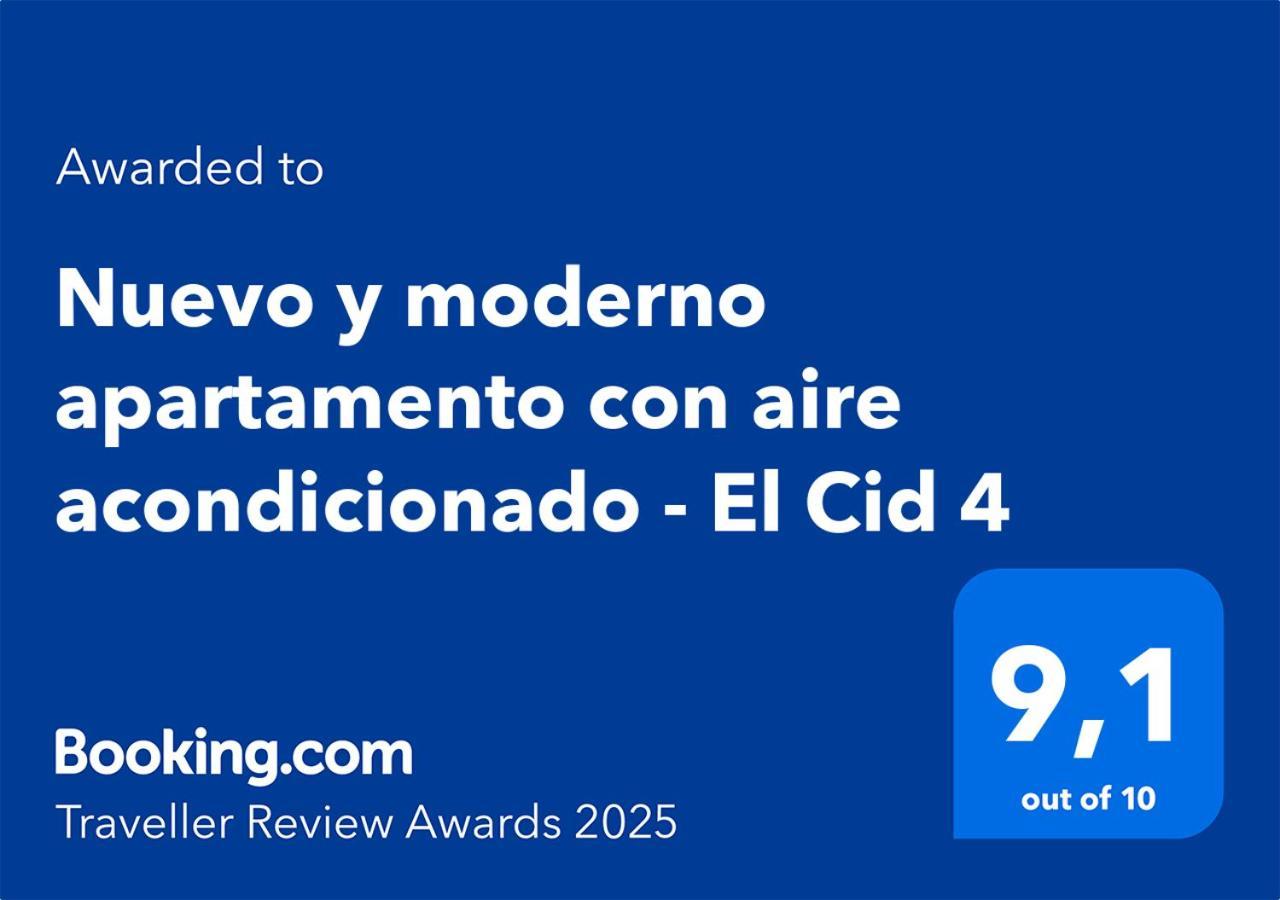 Nuevo Y Moderno Apartamento Con Aire Acondicionado - El Cid 4 บูร์เรียนา ภายนอก รูปภาพ
